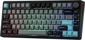 EPOMAKER belaidė mechaninė žaidimų klaviatūra 75% RGB, Hot-Swap, 8000mAh, TH80 V2