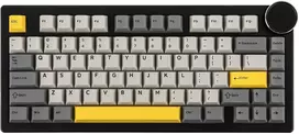Epomaker AK820 V2 belaidė mechaninė klaviatūra 75% su RGB, 2.4 GHz, Bluetooth, Hot-Swap