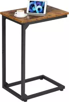 AMHANCIBLE C formos šoninis staliukas, metalinis rėmas, 39x29x59 cm, rudas, EHET02CBR-1