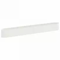 Pakelta sodo lova Balta 380 x 40 x 40 cm Plienas