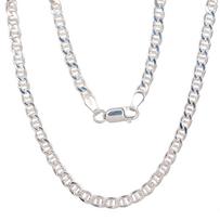 Sidabrinė grandinėlė Marina 3.9 mm , briaunų apdirbimas deimantu, 50, 12.2 g, Sidabras 925 praba