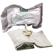 Tvarstis pirmos pagalbos elastinis hemostatinis sterilus 15cmx17cm