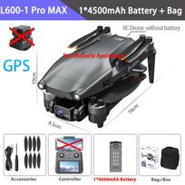 L600-1 Pro MAX 4K Professional Drone With HD Camera 3-Axis Gimbal GPS Dron 360° Obstacle Avoidance 5G WIFI RC Quadcopter Toys
