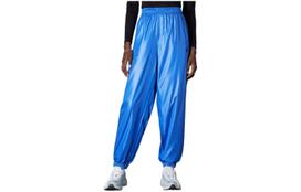 Adidas Originals BLUE VERSION Knitted Sweatpants Women's Blue Moderate Cuffed Pants HK7252 J/S
