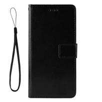 Tinka Samsung Galaxy A52 5G dėklui, Samsung A72 odiniam dėklui, atverčiamam dėklui su „crazy horse“ raštu, kortelių laikikliu A52S Samsung A52 4G/A52 5G/A52 juoda