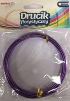 Floristinės vielos 3mx2mm violetinės - Brewis