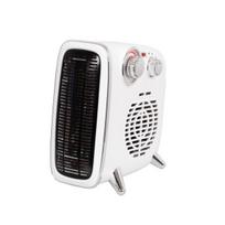 Keraminis ventiliatorinis šildytuvas kambariui ir biurui su termostatu 1800W iki 60m³ pastatomas B-4 1800 White Eurom