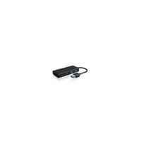 Icy Box Usb Hub 4 prievadai: 2x Usb-c, 2x Usb-a