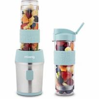Mini blender - H.KOENIG - SMOO16 - 300 W - 570 mL - Mėlynas pastelinis - 2 gertuvės komplekte - Be BPA