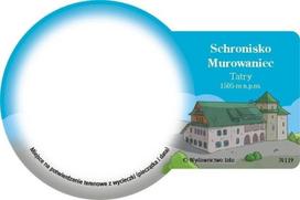 Magnetas ant šaldytuvo - Murowaniec mountain lodge - Jako Publishing House