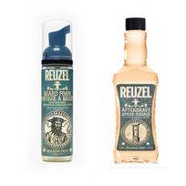 Reuzel Beard Foam 70Ml + Reuzel After Shave 100Ml