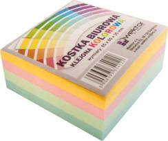 Spalvotas klijuotas kubas 85x85mm 3,5cm - Vektorius