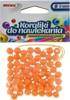 Auksiniai karoliukai sriegimui + virvelė 8mm 16g - Brewis