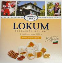 Lokum su pekano riešutais ir razinomis 170 g, 170 g