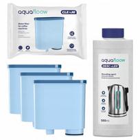 AquaFloow 3 filtrų rinkinys, suderinamas su "Philips" kavos aparatais.