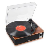 Audizio Irvine patefonas BT tamsios medienos