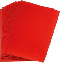 A4 veltinis raudonas 1mm 10vnt - Brewis
