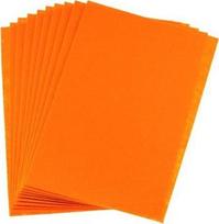 A4 veltinis oranžinis 1mm 10vnt - Brewis