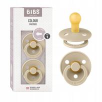 Bibs Colour kaučiuko čiulptukas 0m+ 2 vnt. Vanilla