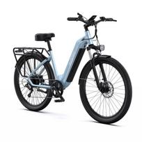 Elektrinis dviratis ONESPORT OT05 27,5'', mėlynas
