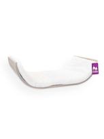 Ant sienos kabinama draskyklė Petrebels Curve 70, 35 cm, pilka