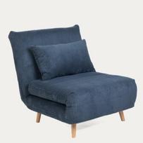 Sofa-lova Homla Solace, mėlyna