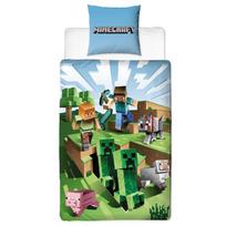 Vaikiškas patalynės komplektas Minecraft 140x200, 2 dalių