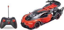 Radijo bangomis valdomas lenktyninis automobilis Smily 83816/83966, raudonas