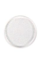 Silikoninė makiažo kempinėlė Round Clear with AB Glitter BYS
