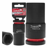 Tvardy Ilgoji Smūginė Lizdinė Galvutė 3/4" 26mm Cr-mo