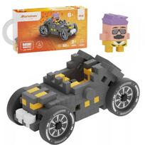Mini vafliniai 50el automobiliai: pilkas senovinis automobilis - Marioinex