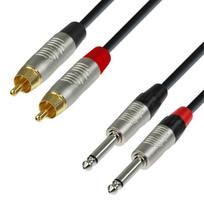 Dvigubas audio kabelis Adam Hall 4 STAR TPC 0150 1,5m