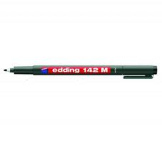 Edding 142m permanentinis markeris, juodas, 1mm, 1 vnt.