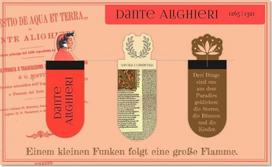 Magnetiniai skirtukai - Dante Alighieri - Mozė