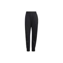 Adidas Solid Color Logo Joggers with Elastic Waist Women Bottoms Black HF2466 XL