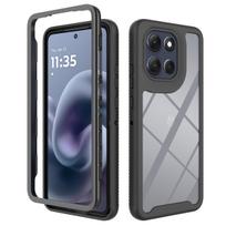 Amazon Compatible with Motorola Moto G86 Solid Color Starry Sky Phone Case Airbag Armor Anti-Fall Starry Sky  Moto G86 juoda