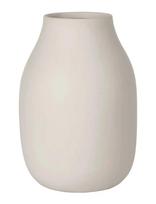 Blomus - Vase L - 20 Cm, Ø 14 Cm - Colora - Moonbeam - Vaza - Smėlio