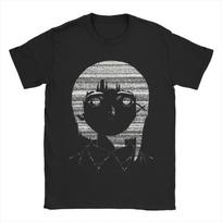 Serial Experiunisexts Lain White Noise Unisex Unisex T Shirts Anime Lwakura Sci Fi Unisexga Novelty Tee Shirt TShirts Cotton Summer Tops S