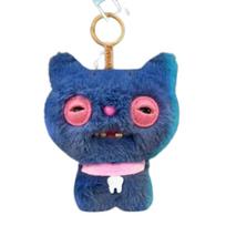 Genuine Alley Cats Series Trendy Blind Box Toys Funny Ugly Monster Plush Keychain Collectible Bag Pendant For Fans