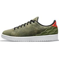 Air Jordan 1 Centre Court Oil Green Unisex Sneakers White Black DJ2756-300 37.5 gray