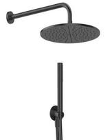 Dušo maišytuvo komplektas Ideal Standard Idealrain BD825XG, juodas šilkas