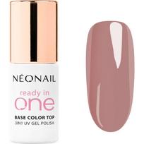 NEONAIL Ready In One 3in1 UV Gel Polish gelinis nagų lakas su deimantų dulkėmis atspalvis 06 One Dusty Rose 7.2 ml