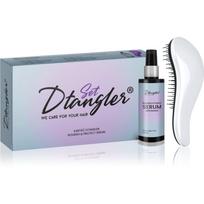 Dtangler We Care For Your Hair Set dovanų rinkinys plaukams Silver 2 vnt.