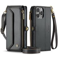 Suitable for iPhone 16, multifunctional leather case for Samsung A37, flip phone case with zipper wallet protection iPhone17ProMax juoda