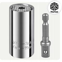 Universali Lizdinė Galvutė 7-19mm su Adapteriu
