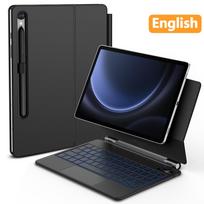 Magic Keyboard for Samsung Tab S10+/S9+/S9/S9 FE/S8/S7 Floating Cantilever Magnetic Stand Multi-Touch Trackpad with S Pen Holder 11 inch