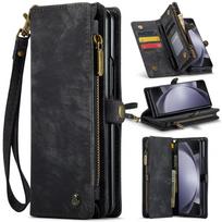 Suitable for Samsung Z Fold 40% off foldable phone case ZFOLD5 card slot wallet phone leather case multifunctional Samsung Z Fold7 juoda