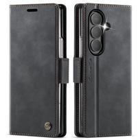Suitable for Samsung Z Fold7 card slot phone case, zfold7 calf pattern protective cover, ultra-fiber flip leather case Samsung Z Fold7 juoda