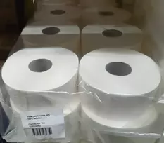 Gruine Toilet paper with perforation from recycled fibers, 3-ply, 120 m