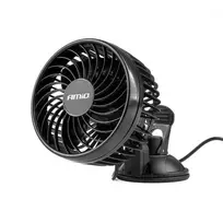 Amio Car fan with suction cup 4.5" 24V